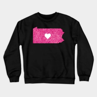 Pink Pennsylvania Crewneck Sweatshirt